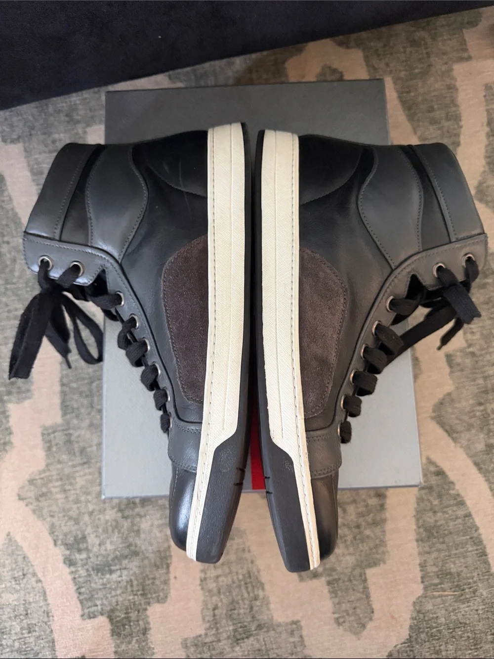 Prada Men’s High Top Sneakers